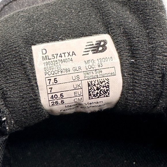 New Balance 574 Classics Men's Running Shoes Denim Size 7.5 US - Picture 7 of 7